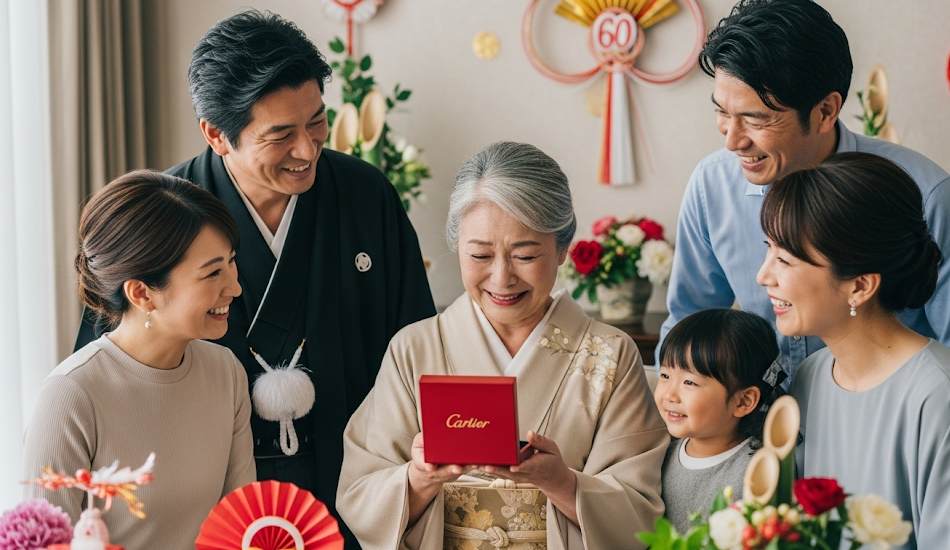 カルティエを還暦祝いに!失敗しない選び方と人気アイテム解説